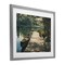 Stupell Industries Lake Life Dog on Dock Framed Print Under Glass, design by Sara Culpepper